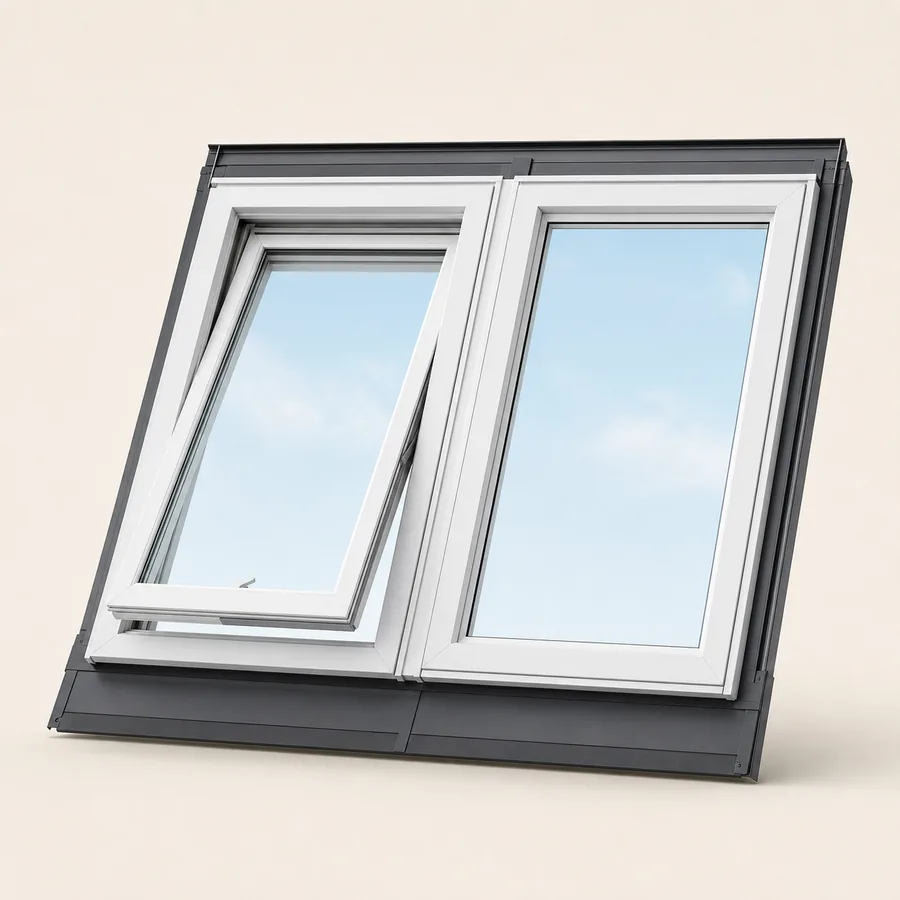 VELUX 2in1 lichtcombinatie voor een schuin dak